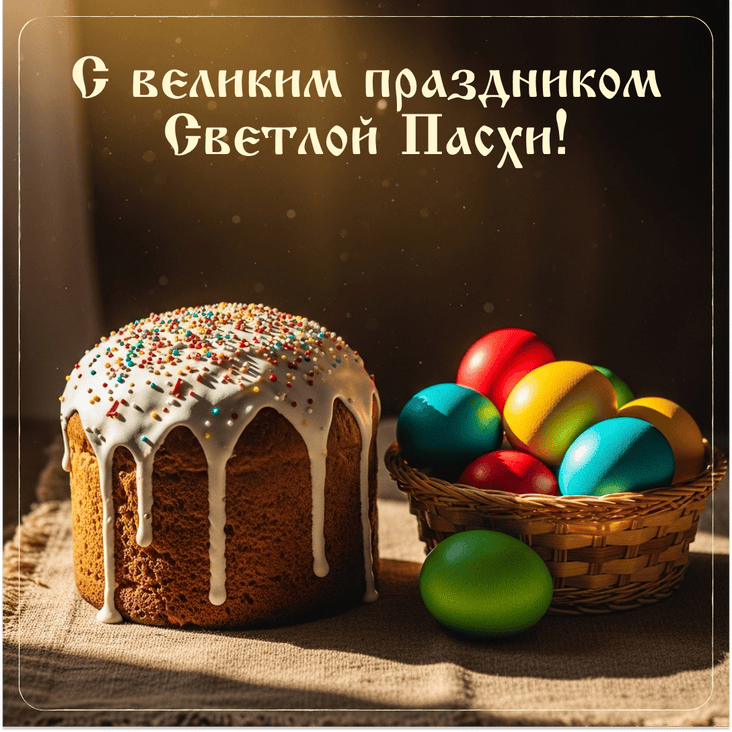 Кулич и праздник
