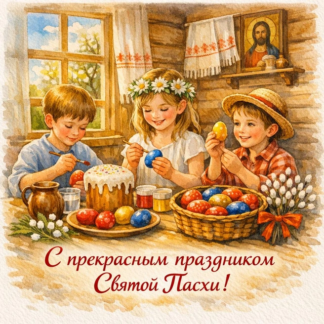 Открытка для семьи